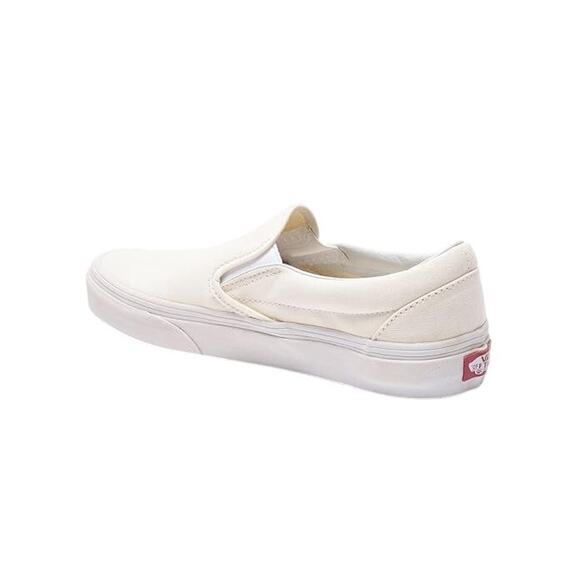 VANS Classic Slip-On White Men\'s Skate Shoes Size 8.5 NEW main image 5